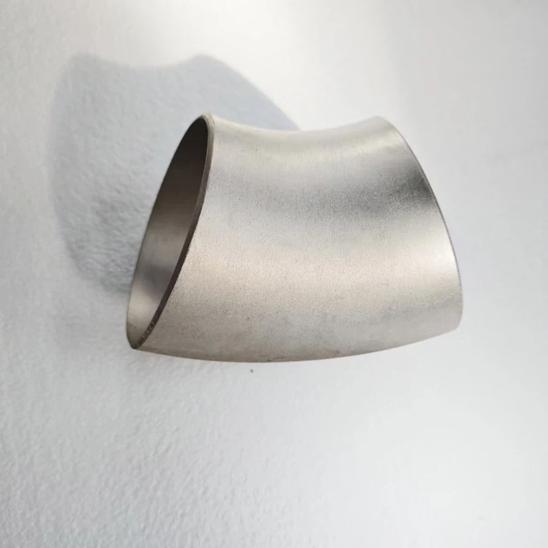 Titanium Seamless 45 Degree Elbow